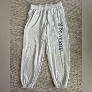 Playboy by PacSun sweat pants, size L, adjustable waist